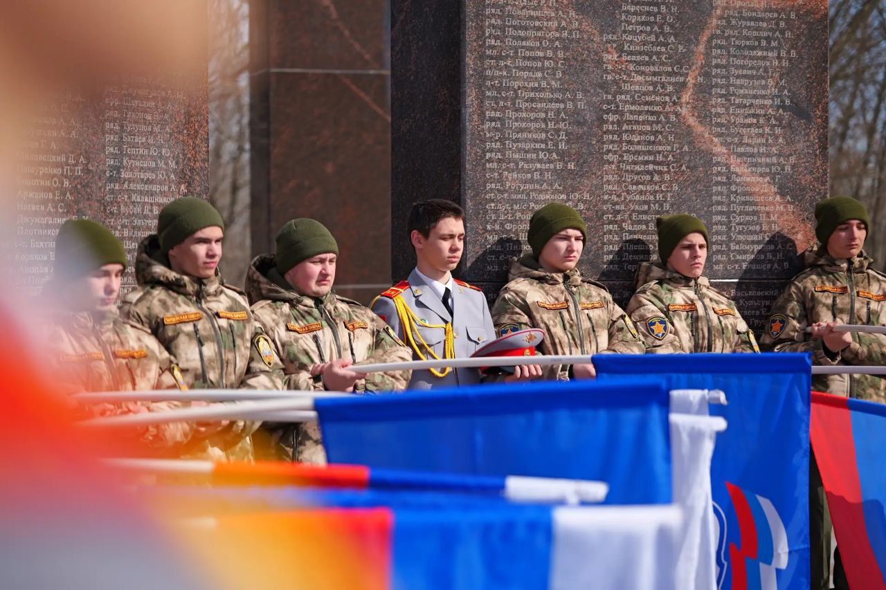 В Саратове увековечили память бойцов, погибших в специальной военной операции